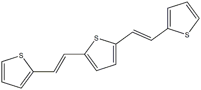 2,5-Bis[2-(2-thienyl)ethenyl]thiophene Structure