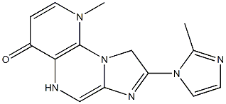 1-Methyl-8-(2-methyl-1H-imidazol-1-yl)imidazo[1,2-a]pyrido[3,2-e]pyrazin-4(5H)-one