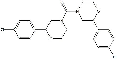 4-Chlorophenylmorpholino thioketone Structure