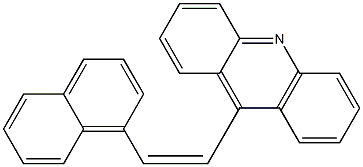 9-[(Z)-2-(1-Naphtyl)ethenyl]acridine