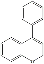 4-Phenyl-2H-1-benzopyran Structure