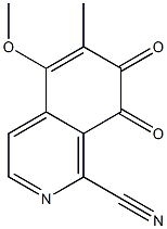 1-Cyano-5-methoxy-6-methylisoquinoline-7,8-dione