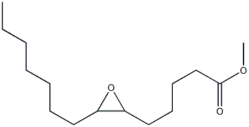 6,7-Epoxytetradecanoic acid methyl ester,,结构式