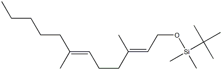 1-(tert-Butyldimethylsiloxy)-3,7-dimethyl-2,6-dodecadiene