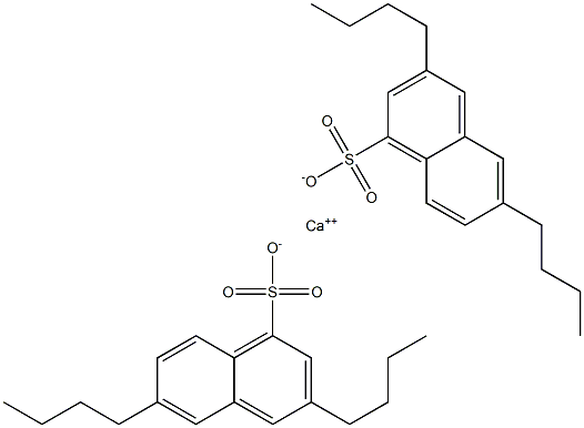 Bis(3,6-dibutyl-1-naphthalenesulfonic acid)calcium salt