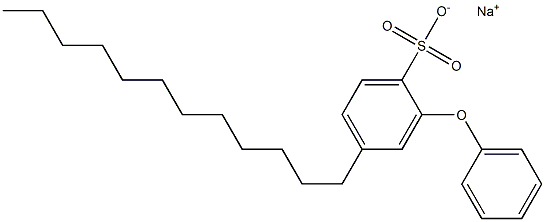 2-Phenoxy-4-dodecylbenzenesulfonic acid sodium salt|