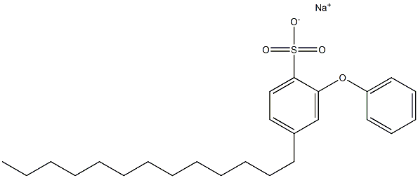2-Phenoxy-4-tridecylbenzenesulfonic acid sodium salt