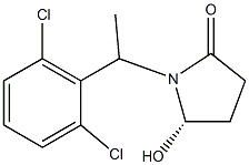 1-[(S)-1-(2,6-Dichlorophenyl)ethyl]-5-hydroxypyrrolidin-2-one