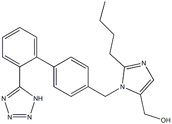  2-Butyl-1-[[2'-(1H-tetrazol-5-yl)-1,1'-biphenyl-4-yl]methyl]-1H-imidazole-5-methanol