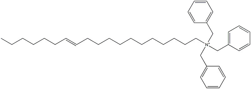 (12-Nonadecenyl)tribenzylaminium Struktur