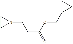  1-Aziridinepropionic acid cyclopropylmethyl ester