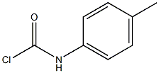 p-Tolylcarbamic acid chloride Structure