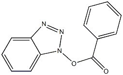 1H-Benzotriazole-1-ol benzoate Structure