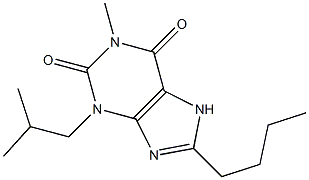 1-Methyl-3-isobutyl-8-butylxanthine