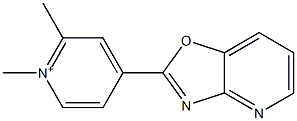 1,2-Dimethyl-4-[oxazolo[4,5-b]pyridin-2-yl]pyridinium