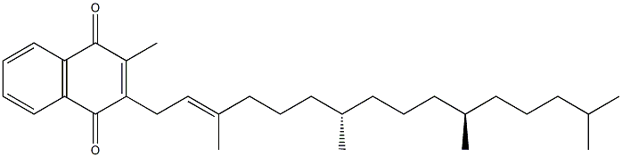  2-Methyl-3-[(2E,7S,11R)-3,7,11,15-tetramethyl-2-hexadecenyl]-1,4-naphthalenedione