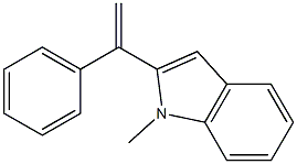 1-Methyl-2-(1-phenylvinyl)-1H-indole|