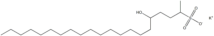 5-Hydroxyhenicosane-2-sulfonic acid potassium salt|