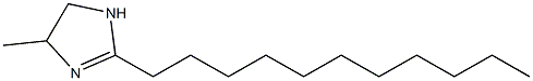 4-Methyl-2-undecyl-2-imidazoline Structure