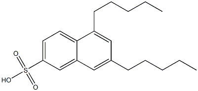 5,7-Dipentyl-2-naphthalenesulfonic acid