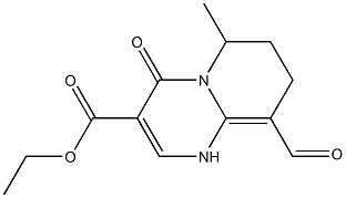 9-Formyl-6-methyl-4-oxo-1,6,7,8-tetrahydro-4H-pyrido[1,2-a]pyrimidine-3-carboxylic acid ethyl ester|