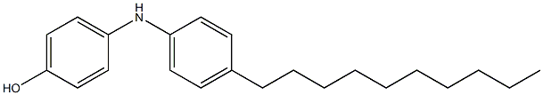 4'-Decyl[iminobisbenzen]-4-ol Structure