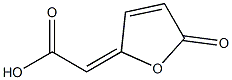 2-[(2E)-5-Oxo-2,5-dihydrofuran-2-ylidene]acetic acid Structure