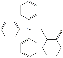 2-[(Triphenylgermyl)methyl]cyclohexanone|