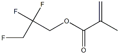Methacrylic acid (2,2,3-trifluoropropyl) ester,,结构式