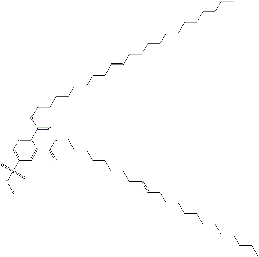 4-(Potassiosulfo)phthalic acid di(9-docosenyl) ester