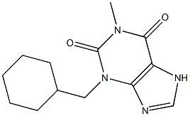 1-Methyl-3-(cyclohexylmethyl)xanthine