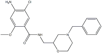 4-Amino-5-chloro-2-methoxy-N-[[4-benzyl-2-morpholinyl]methyl]benzamide