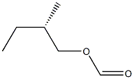 (+)-Formic acid (S)-2-methylbutyl ester,,结构式
