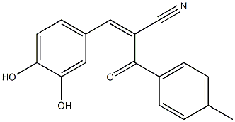 2-(4-Methylbenzoyl)-3-(3,4-dihydroxyphenyl)acrylonitrile