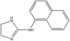 N-(2-Imidazolin-2-yl)-1-naphthalenamine Structure