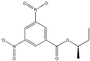 (-)-3,5-Dinitrobenzoic acid (R)-sec-butyl ester Structure