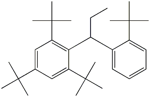 1-(2,4,6-Tri-tert-butylphenyl)-1-(2-tert-butylphenyl)propane|