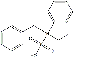 N-Ethyl-N-benzyl-m-toluidinesulfonic acid Structure