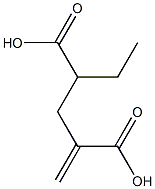 1-ブテン-2,4-ジカルボン酸4-エチル 化学構造式