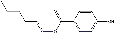 4-Hydroxybenzoic acid 1-hexenyl ester