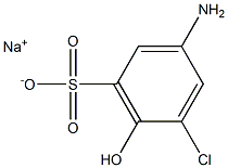 3-Amino-5-chloro-6-hydroxybenzenesulfonic acid sodium salt