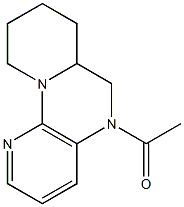 10-Acetyl-5,6,7,8,9,10-hexahydro-8aH-4,4b,10-triazaphenanthrene Structure
