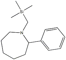 1-(Trimethylsilylmethyl)-2-phenylhexahydro-1H-azepine Structure