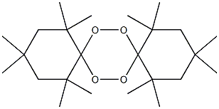 1,1,3,3,5,5,10,10,12,12,14,14-Dodecamethyl-7,8,15,16-tetraoxadispiro[5.2.5.2]hexadecane Struktur