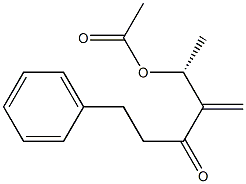 (5R)-5-Acetyloxy-4-methylene-1-phenyl-3-hexanone