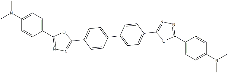 2,2'-(Biphenyl-4,4'-diyl)bis[5-[4-(dimethylamino)phenyl]-1,3,4-oxadiazole]
