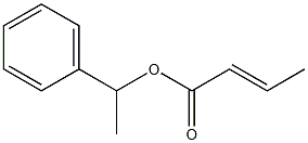 2-Butenoic acid 1-phenylethyl ester