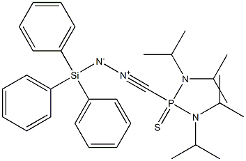 [1-(Triphenylsilyl)-2-[[bis(diisopropylamino)phosphinothioyl]methylidyne]hydrazin-2-ium]-1-ide