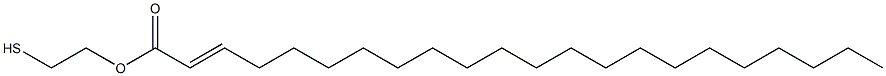 2-Docosenoic acid 2-mercaptoethyl ester 结构式