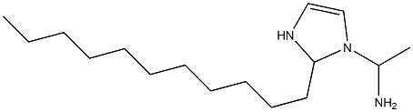 1-(1-Aminoethyl)-2-undecyl-4-imidazoline,,结构式